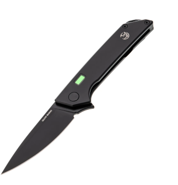 Glow Rhino Black PVD Titanium Reactor Flipper