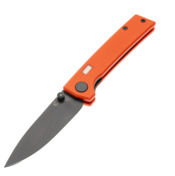 Glow Rhino Orange G10 Fermi Liner Lock