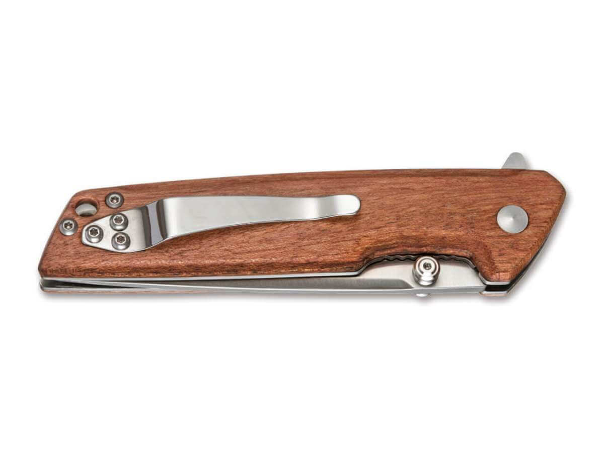 Boker Magnum Wood Slim Brother Flipper - Image 2