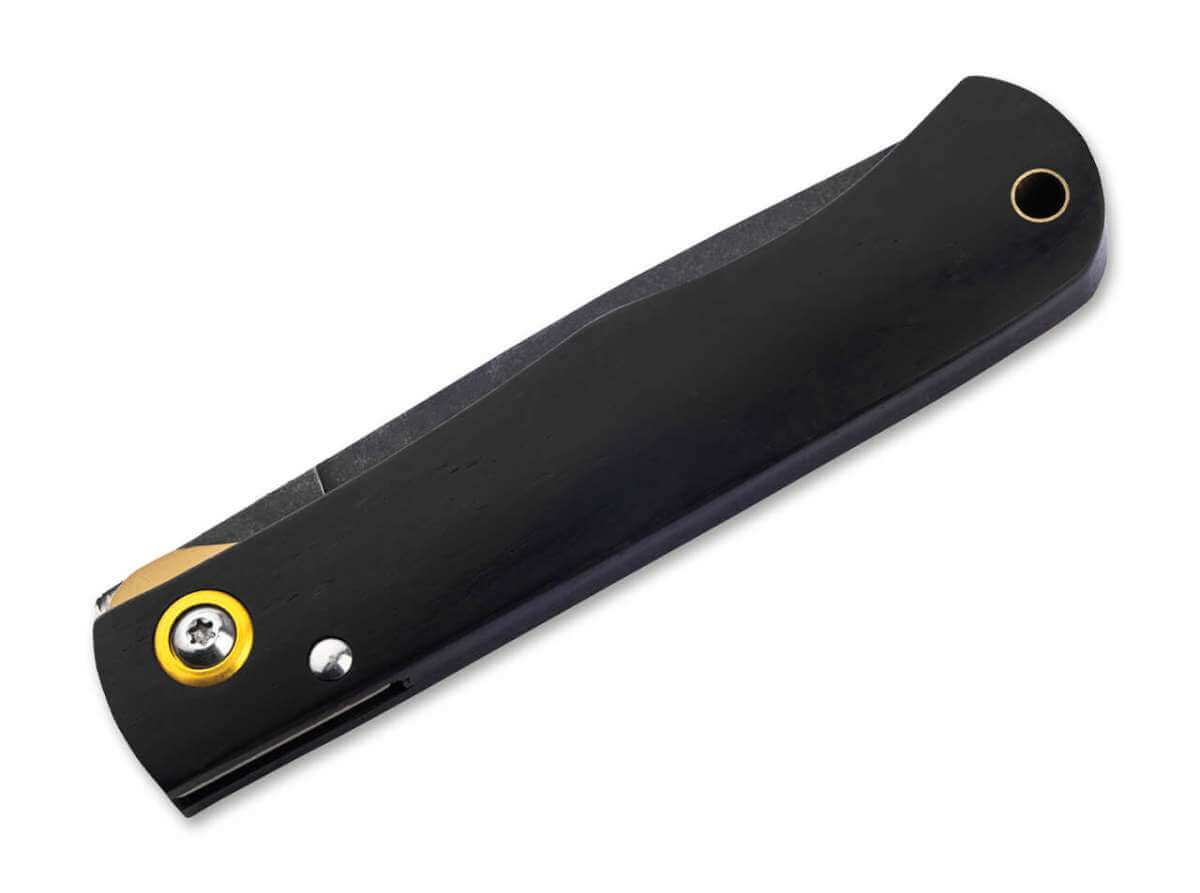 Boker Plus Ebony Wood Rusticus Linerlock - Image 2