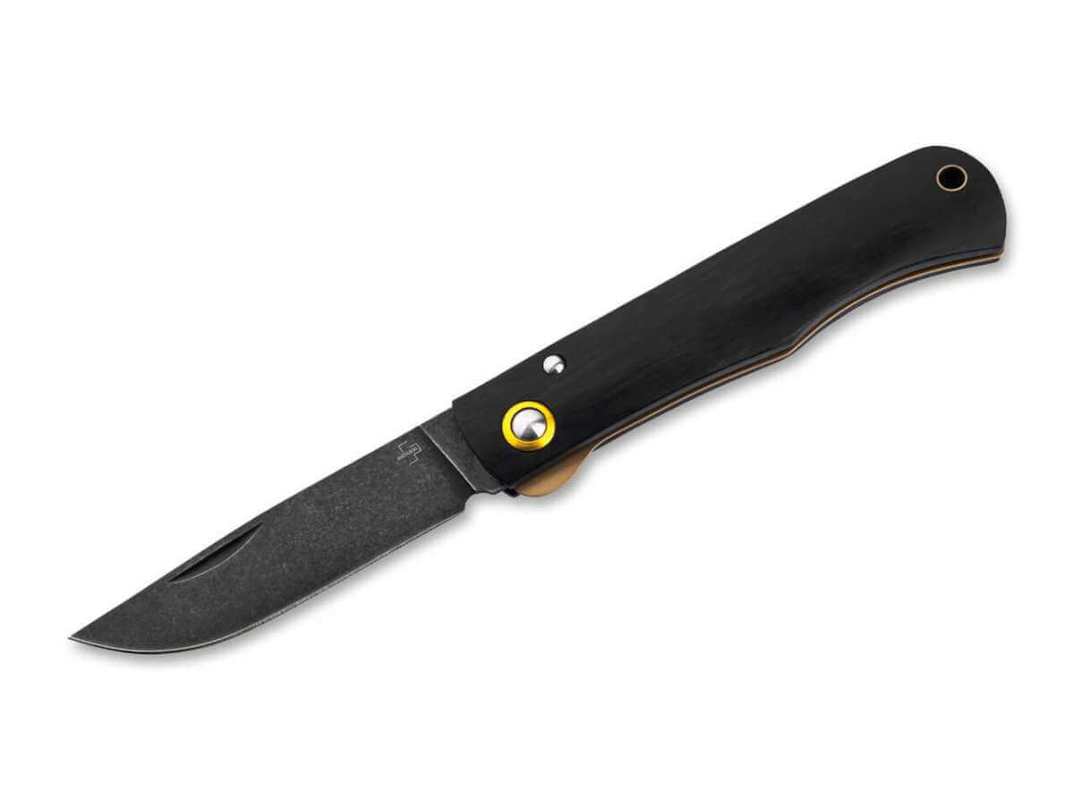 Boker Plus Ebony Wood Rusticus Linerlock
