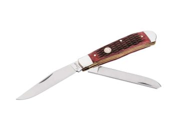 Boker Treebrand Brown Jigged Bone Trapper