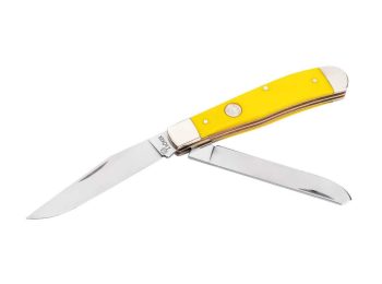 Boker Treebrand Yellow Delrin Trapper