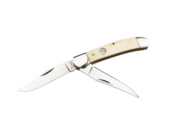 Boker Treebrand Smooth White Bone Copperhead