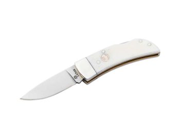 Boker Treebrand White Smooth Bone Pocket Lockback