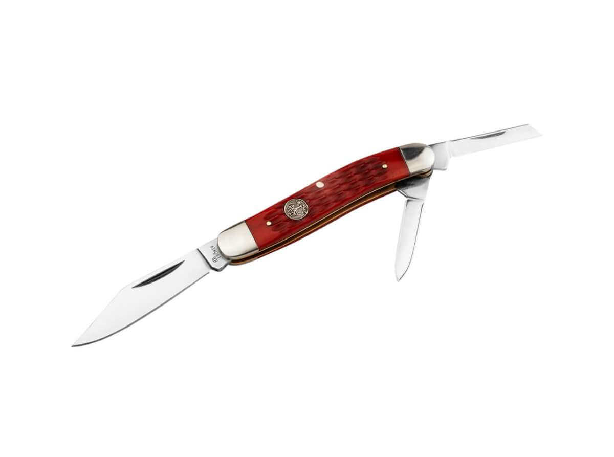 Boker Treebrand Red Jigged Bone Whittler