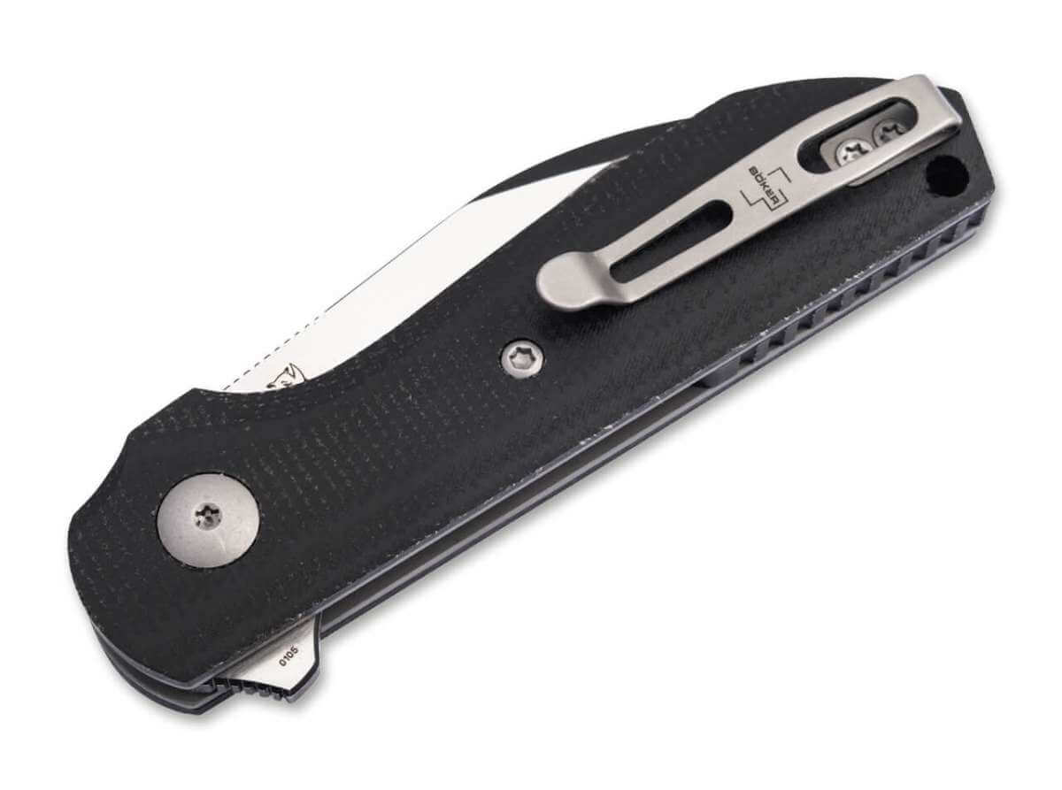 Boker Plus Black Micarta Corvus Flipper - Image 2