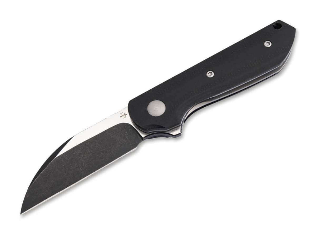Boker Plus Black Micarta Corvus Flipper