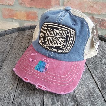 Bourbon & Blades Navy & Red Vintage Trucker Hat