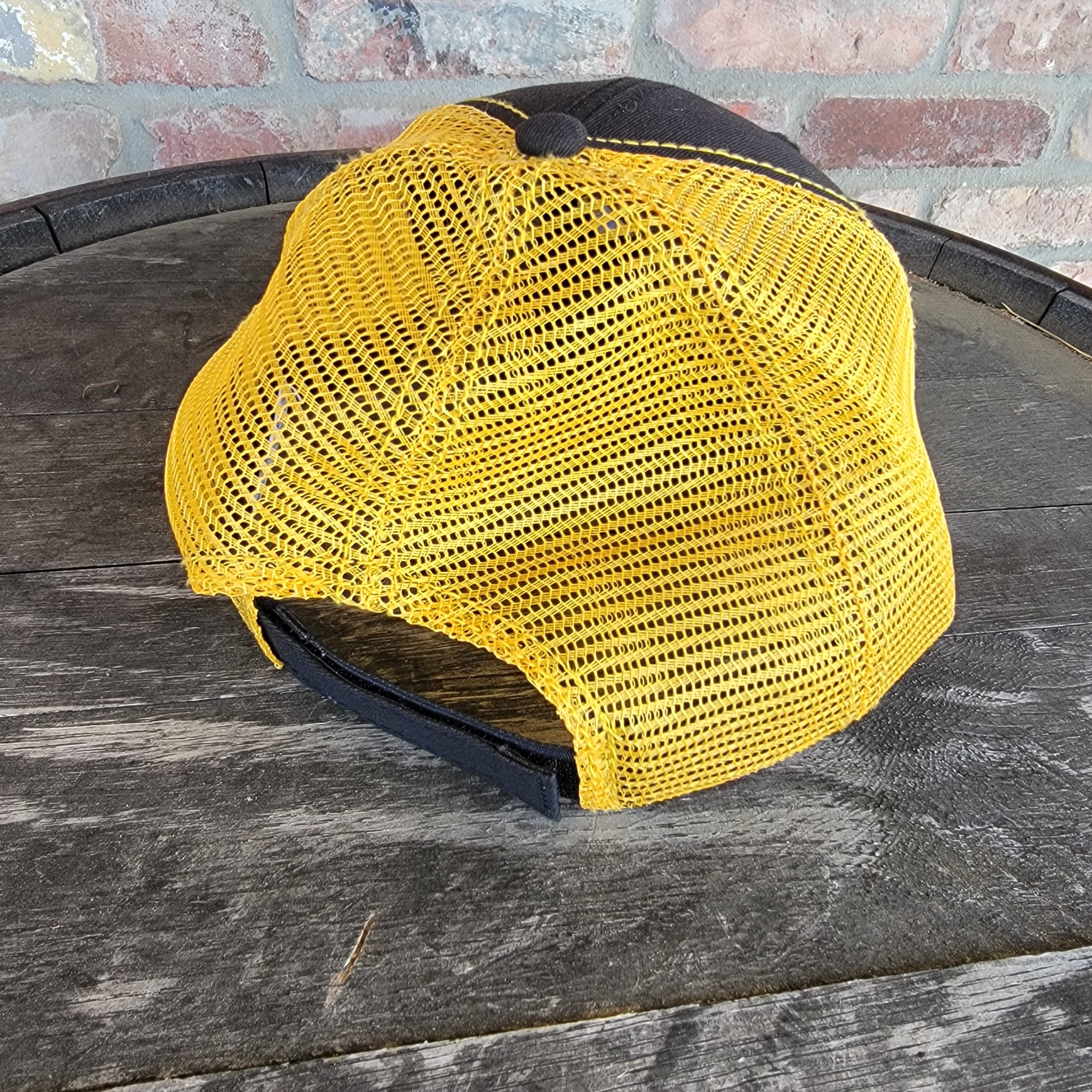 JBF Champlin Cutlery Black & Gold Trucker Hat - Image 2