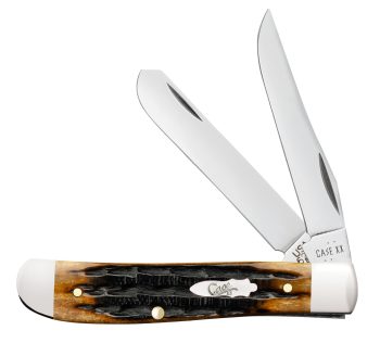 Case Kinfolks Jig Molasses Bone Mini Trapper