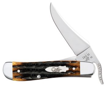 Case Kinfolks Jig Molasses Bone Russlock
