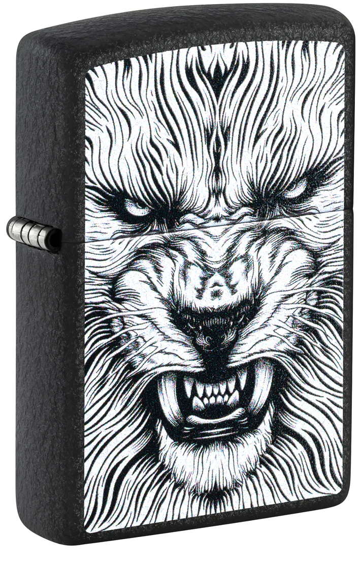 Zippo Lighter Fierce Animal Design