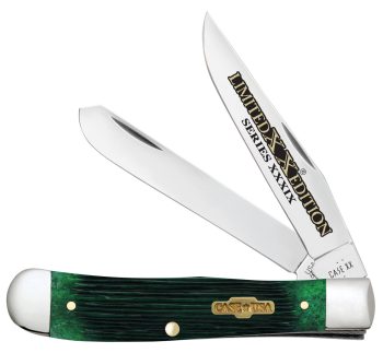 Case Limited Edition Barnboard Bermuda Green Bone Trapper