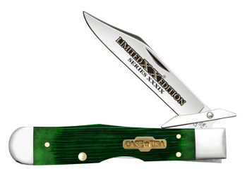 Case Limited Edition Barnboard Bermuda Green Bone Cheetah Cub