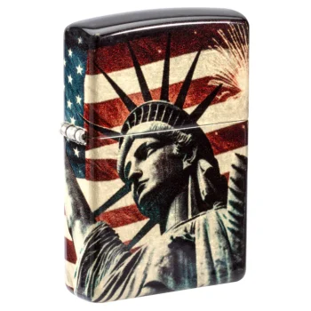 Zippo Lighter Spark of Liberty Design