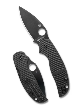 Spyderco Salt Black G10 Sage 5