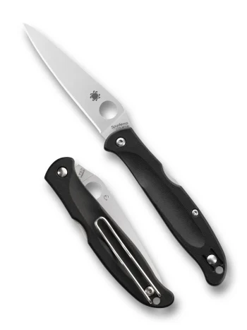 Spyderco Black Lightweight Charisma Folder