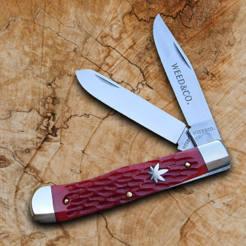 Cooper Cutlery Weed & Co. Red Jigged Bone Trapper