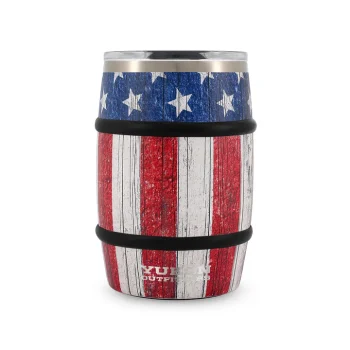 Yukon Outfitters 12 oz American Flag Single Barrel