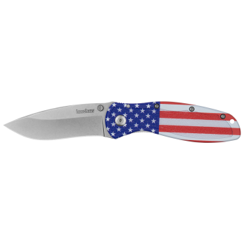 Kershaw USA Flag Assisted Opening Blur