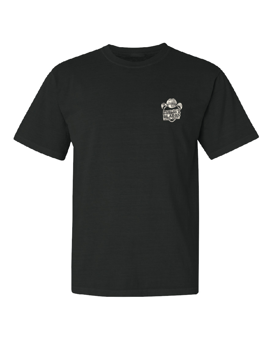 RHC 2026 Bourbon & Blades Black Concert Shirt - Image 3