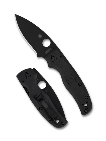 Spyderco Black Lightweight Shaman