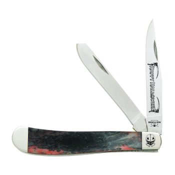 Bear SAMHAIN Halloween Micro Pearl Slimline Trapper *1 of 600*