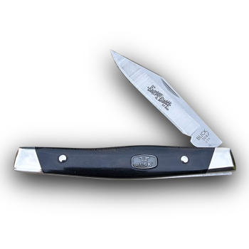 Buck Bourbon & Blades Ebony Wood 302 Solitaire 1 of 100