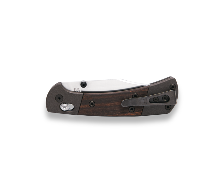 Buck Ebony Wood 112 Ranger Folding Hunter Crossbar Lock - Image 4