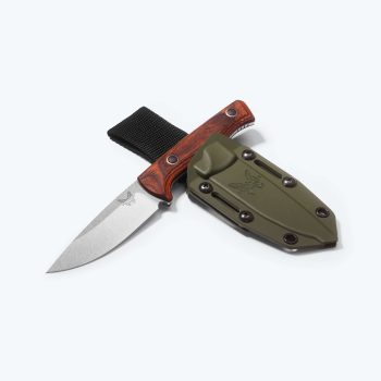 Benchmade Wood SlipRidge Fixed Blade