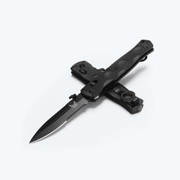 Benchmade Black G10 Mini SOCP Folding Knife