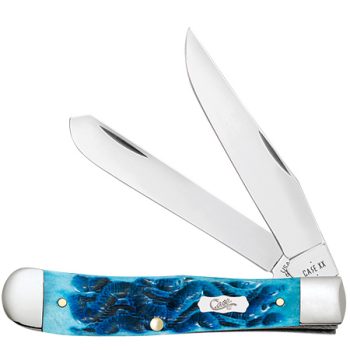 Case Burrow Jig Sky Blue Bone Trapper