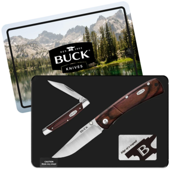 Buck 379 and 586 2026 Holiday Folder Combo Collectors Gift Tin