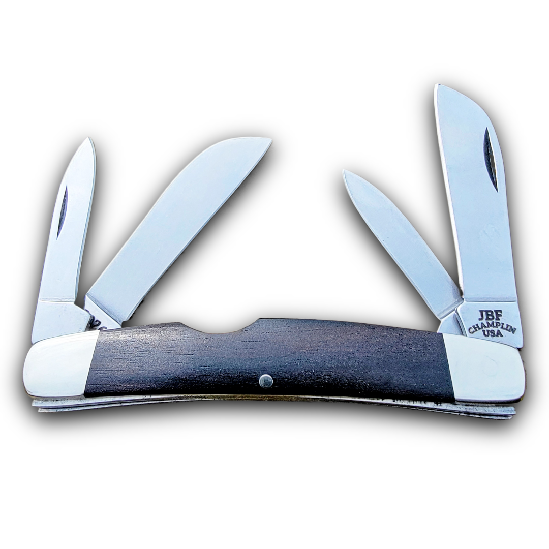 JBF Champlin Cutlery USA Sawcut American Black Walnut Congress - Image 2