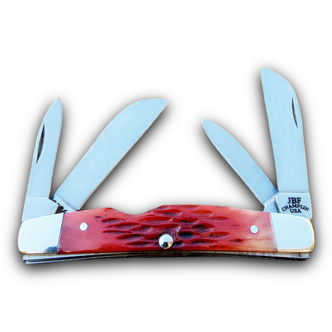 JBF Champlin Cutlery USA Catalina Red Bone Congress - Image 2