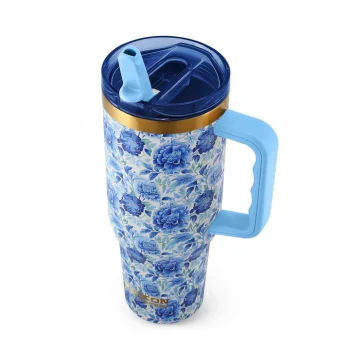 Yukon Outfitters 40oz Fit Forty Pro Tumbler - Blue Chinoiserie