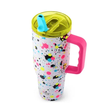 Yukon Outfitters 40oz Fit Forty Pro Tumbler - Neon Splatter