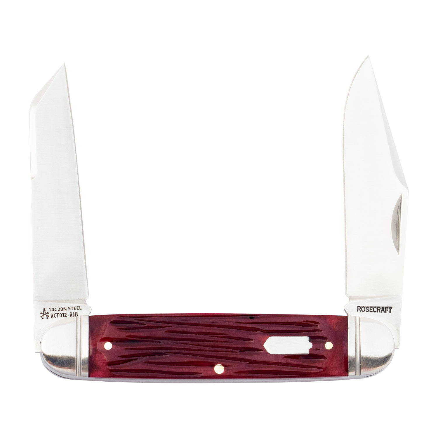 Rosecraft Blades Red Jigged Bone Briarpatch Jack - Image 3