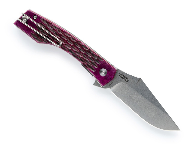 Finch Royal Plumb Jigged Bone Medieval Madness Flipper - Image 2