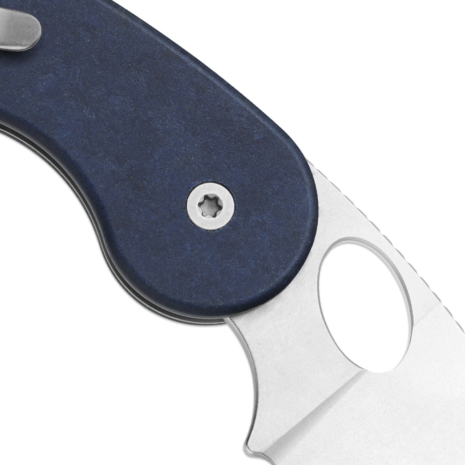 Kizer Blue Canyon Richlite Microbe DSJ AirTi Slip Joint - Image 5