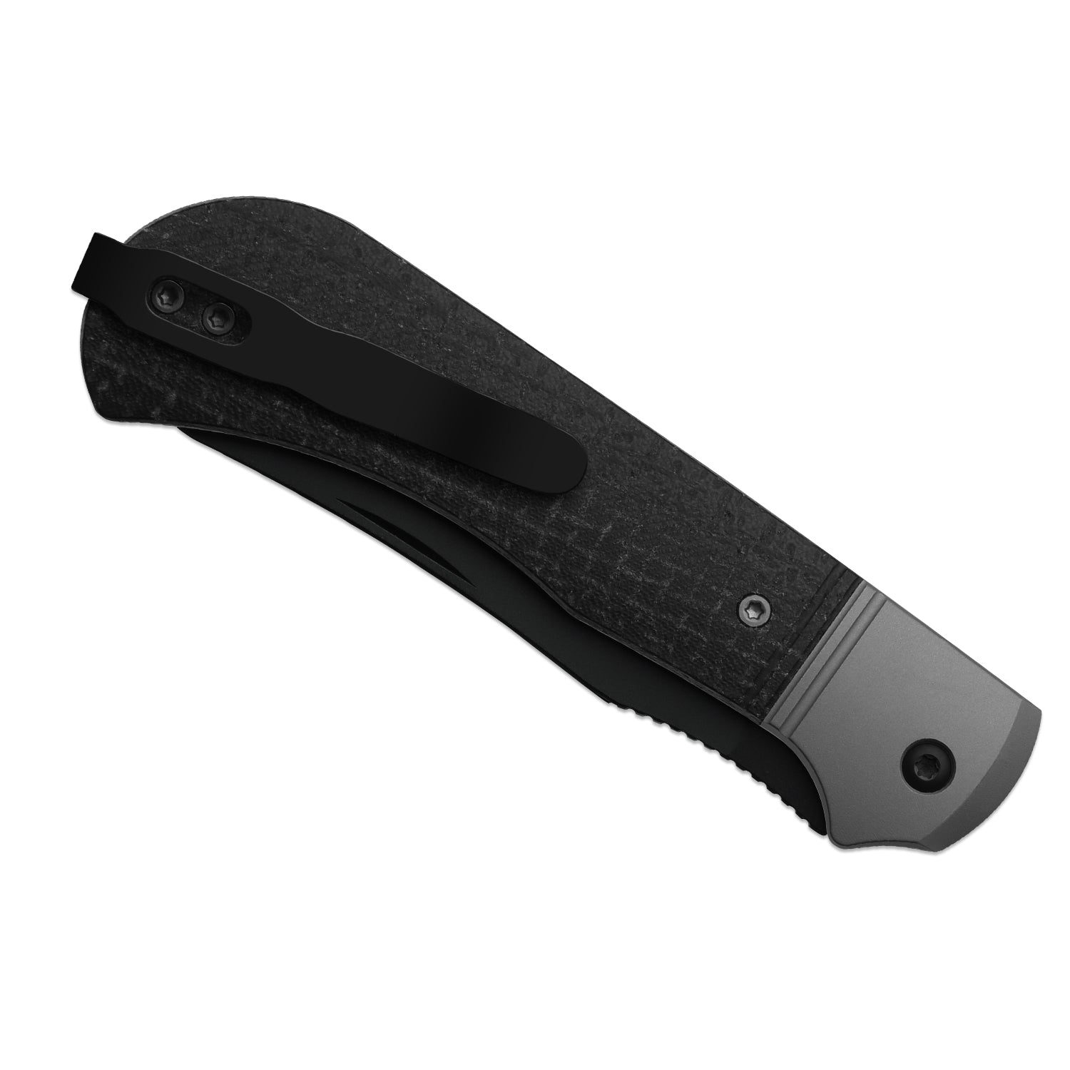 Kizer Black Micarta Trestle TP AirTi - Image 10