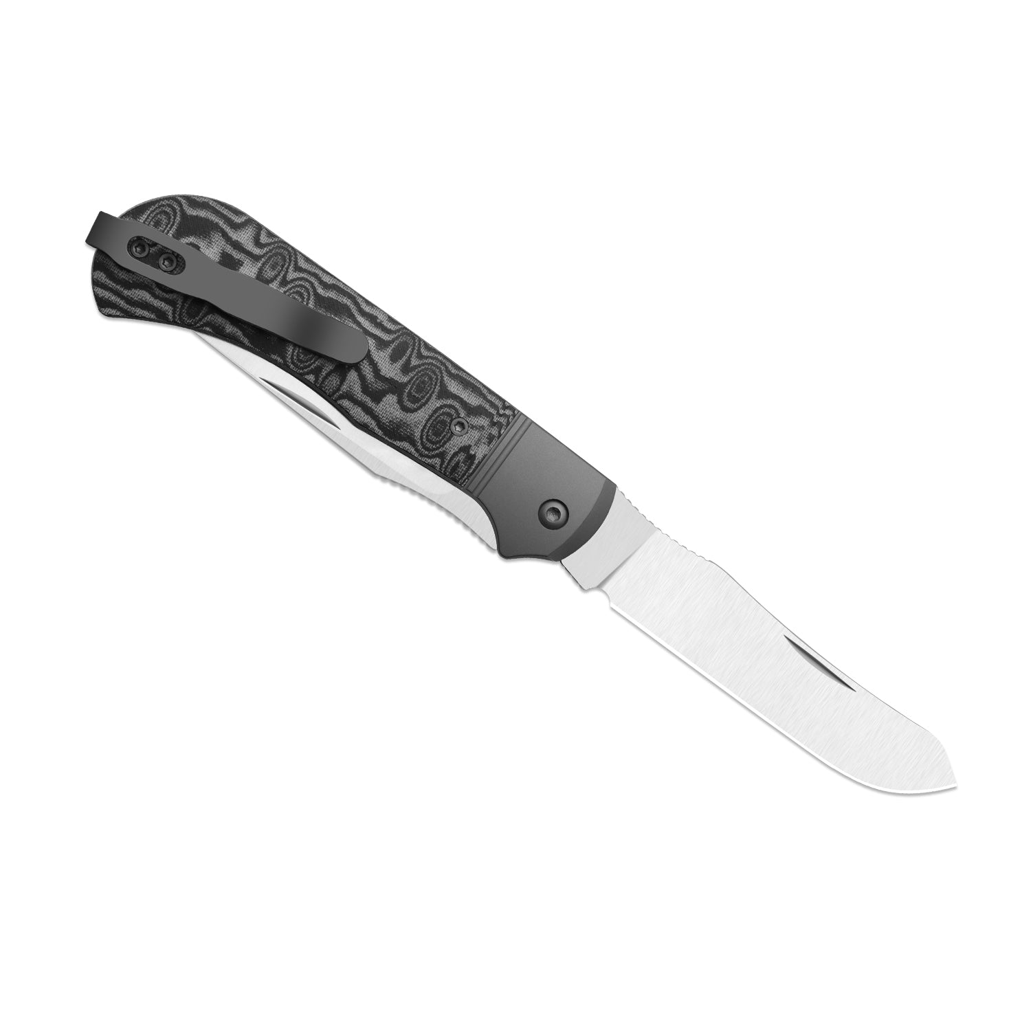 Kizer Black and Gray Vortex Micarta Trestle TP AirTi - Image 9