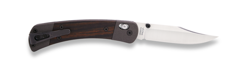 Buck Ebony Wood 110 Folding Hunter Crossbar Lock - Image 2
