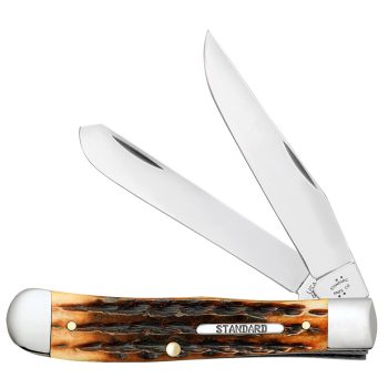 Case Standard Knife Company Heritage Jig Molasses Bone Trapper