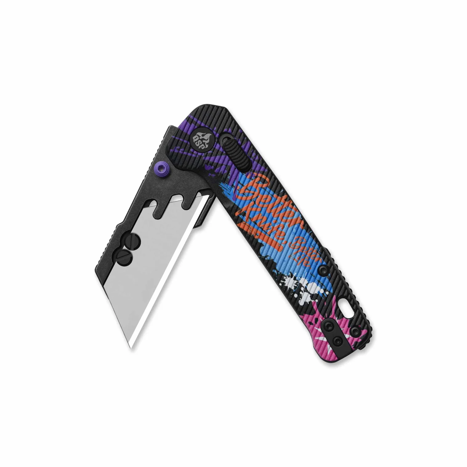 QSP Knife Graffiti Penguin Workmate Utility Knife - Image 4