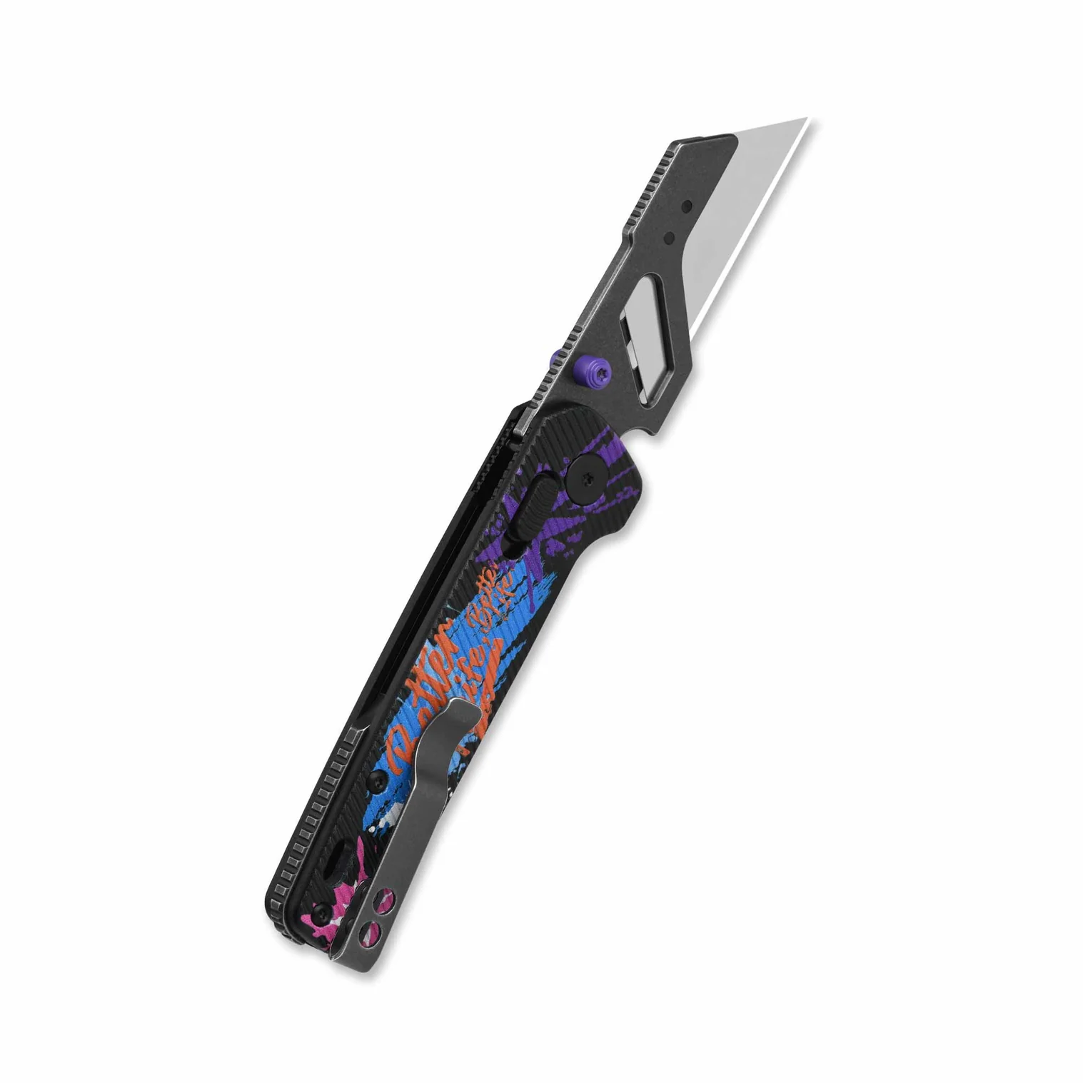 QSP Knife Graffiti Penguin Workmate Utility Knife - Image 5